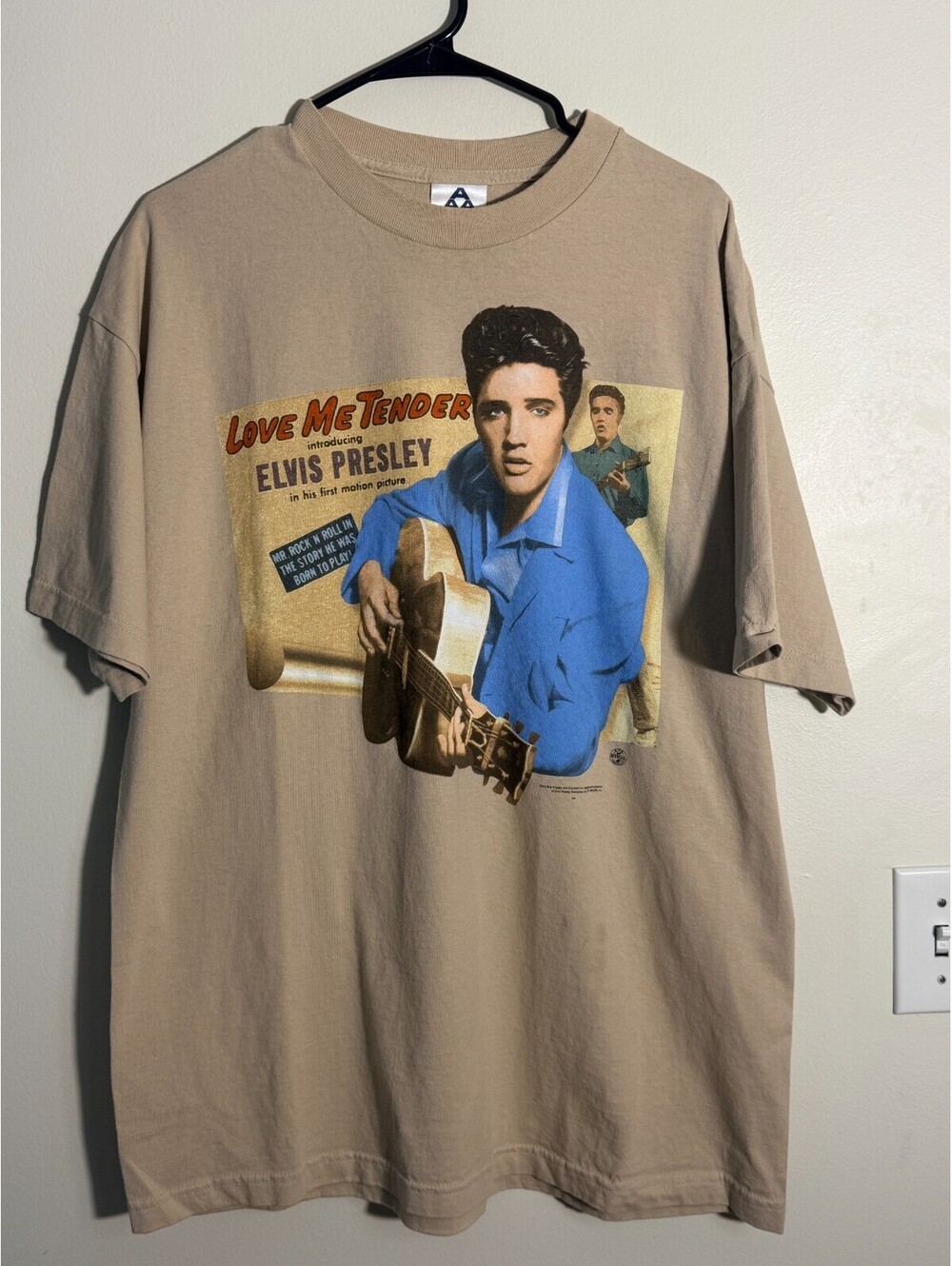Vintage 1998 Elvis Presley LOVE ME TENDER Band Rock Tee Shirt Size XL